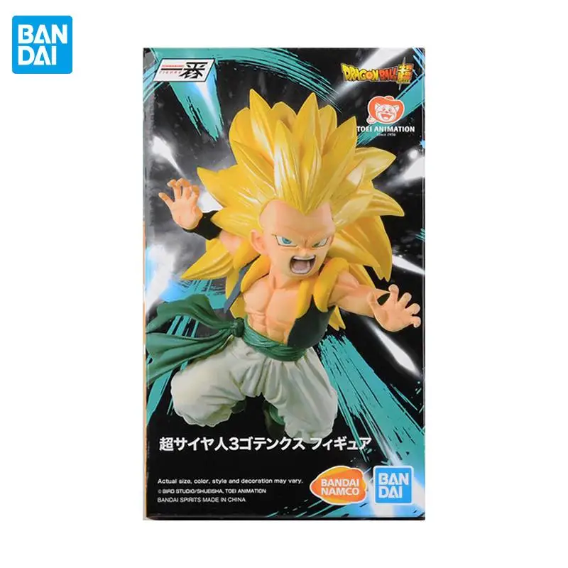 

Spot Bandai Dragon Ball Figura Super Three Gotenks Super Saiyan PVC Anime figures Action Collection Model Toys For Kids Gift