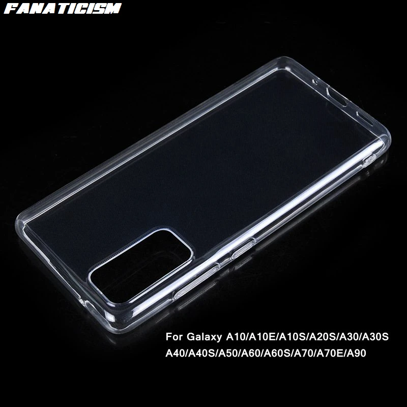 

Мягкий прозрачный чехол из ТПУ с защитой от падения, 1 мм, 200 шт., для Samsung Galaxy A10, A10E, A10S, A20S, A30, A30S, A40, A40S, A50, A60, A60S, A70, A70E, A90
