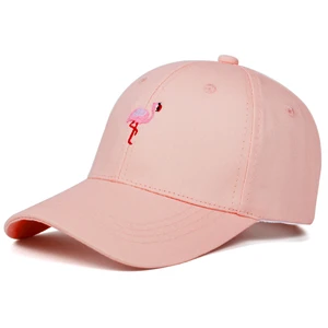 Бейсболка с вышивкой фламинго, модная уличная кепка в стиле хип-хоп, повседневные спортивные кепки для гольфа, хлопковая шапка для папы
