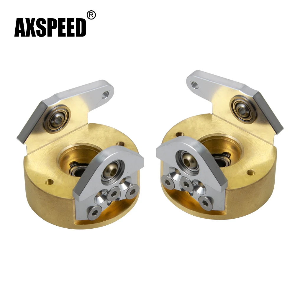 

AXSPEED Metal Axles Outer Heavy Portal Drive Counterweight Balance for Axial Wraith 90018 1/10 RC Crawler Car Upgrade Parts