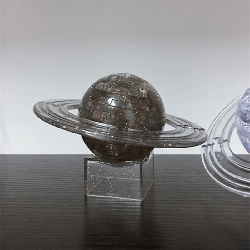 3D кристалл планеты Вселенная Украшения настольные миниатюрные фигурки Кристалл