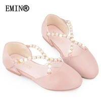 emin girls pearl chain princess sandals 2022 summer new products unique design perfect control of any style