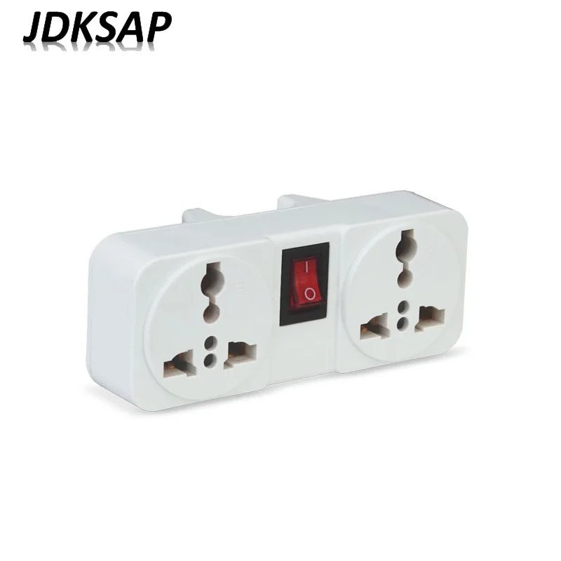 Универсальная электрическая штепсельная вилка с переключателем вкл./выкл.