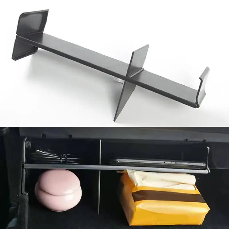 Автомобильный ящик для хранения отсек ABS перегородка Tesla Model 3 коробка перчаток