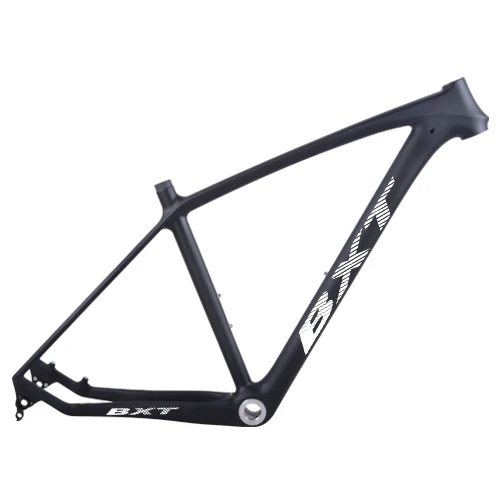 Абсолютно новая BXT mtb карбоновая рама 29er 3k рама для горных велосипедов 17,5 ''19'' bicicletas горный велосипед 29 - Цвет: BXT white logo