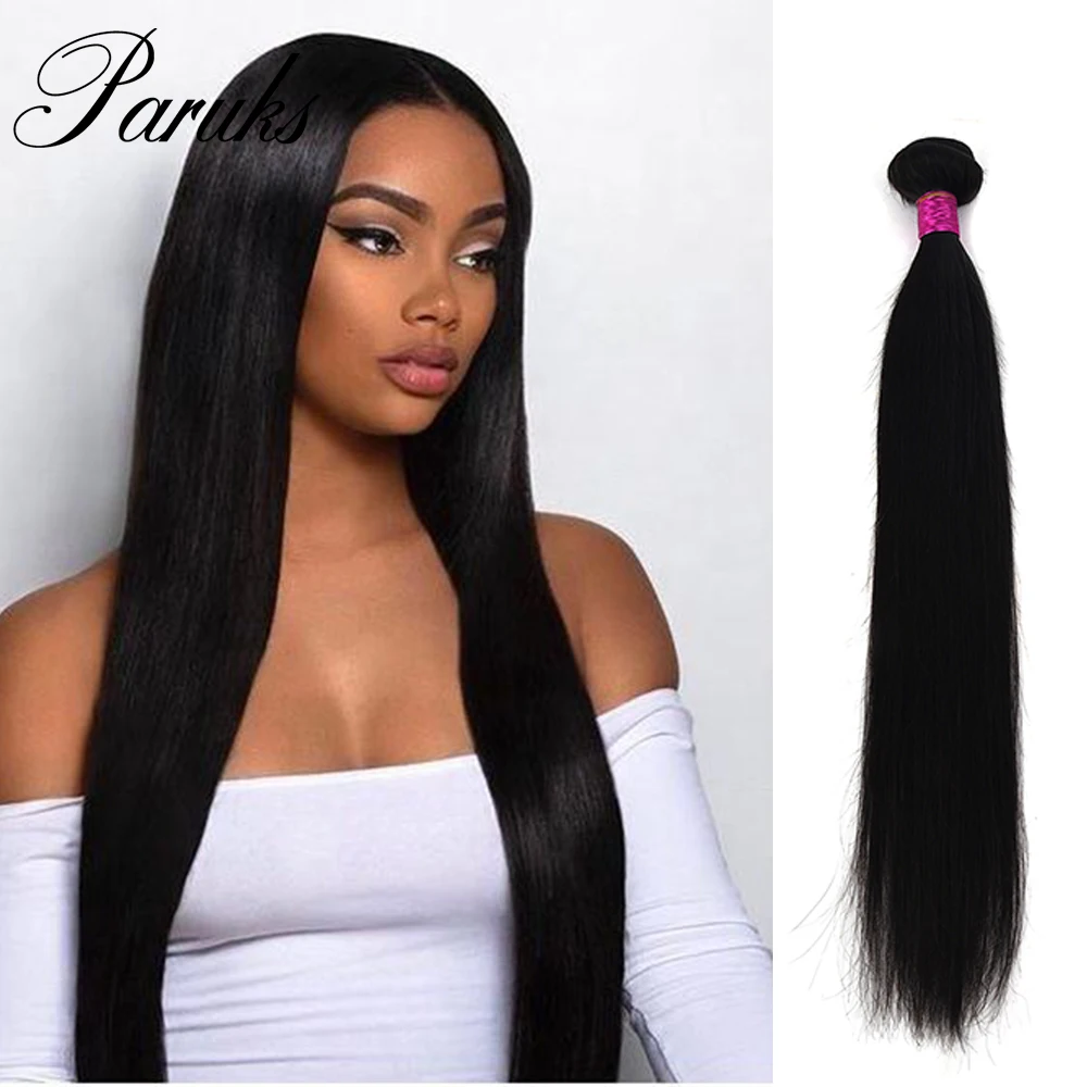 

Paruks Brazilian Silky Straight Hair Bundles 100% Human Hair Bundle Raw Virgin Hair Remy Hair Extensions Wholesale Hair Bundles