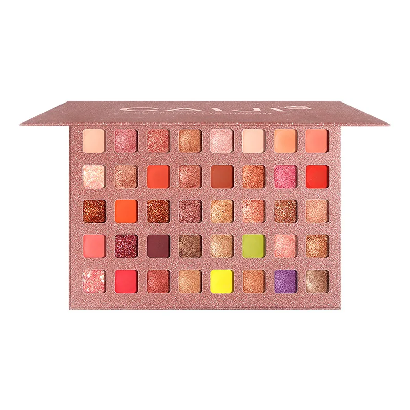 

INS Hot 40Colors Glitter Eye Shadow Palette Pigmented Powder Shimmer Eye Shadow Powder Matte Eyeshadow Palette Face Makeup