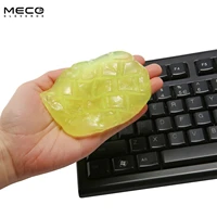 meco 4pcs car keyboard cleaning glue dust cleaner tool soft clean interior panel air vent outlet dashboard magic cleaning tool