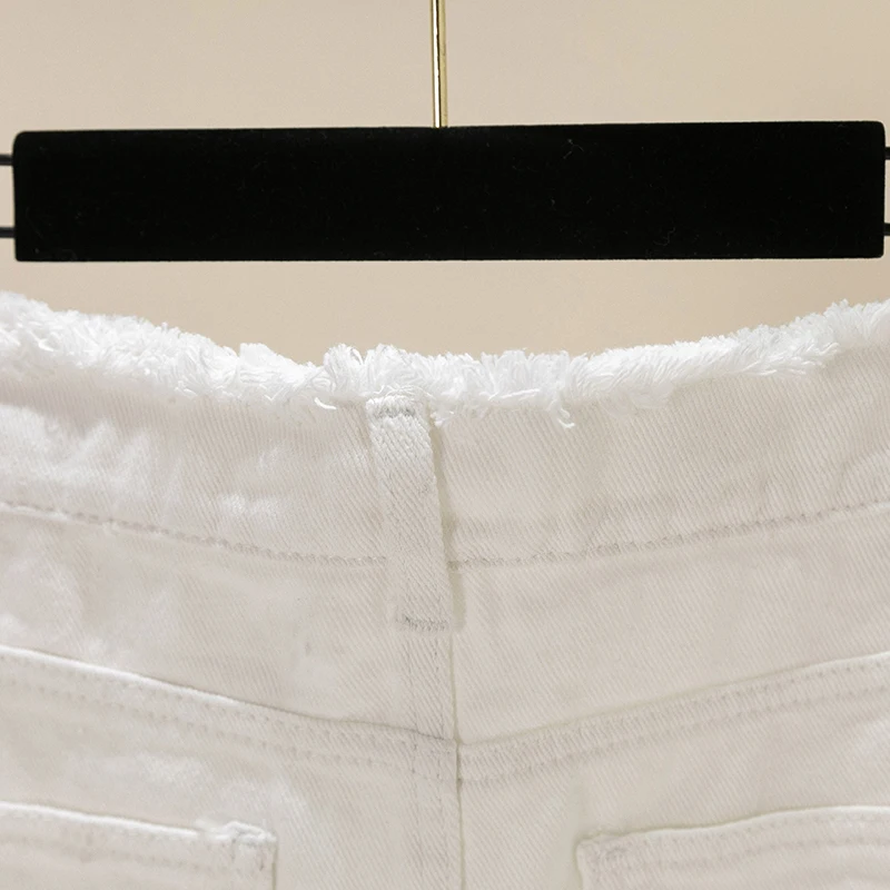 Мини-джинсовая юбка на молнии размера плюс, L, XXL, XXXL, 4XL, юбки черно-белые трапециевидные юбки для мам и девочек, короткая юбка, джинсовая мини-юбка