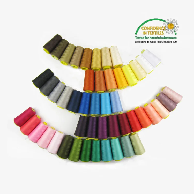 40s/2 высокопрочных швейных нитки для штор/подушки/платья/швейной Нитки/3000 ярдов/1