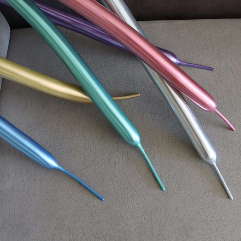 Новые Волшебные Длинные Воздушные шары металлическая длинная полоса шар