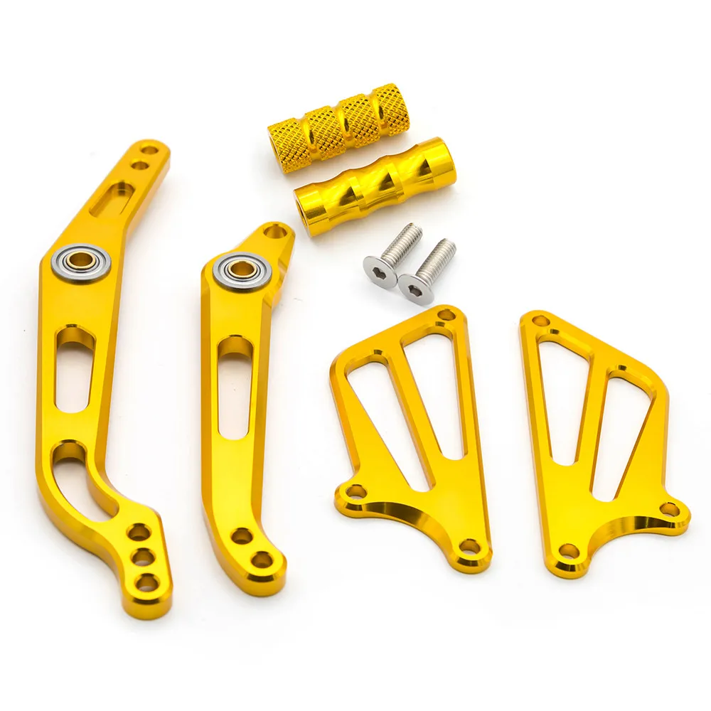Для Yamaha YZF-R6 YZFR6 YZF R6 2006-2014 ЧПУ Регулируемый мотоцикл Rearset подножка задний тормоз