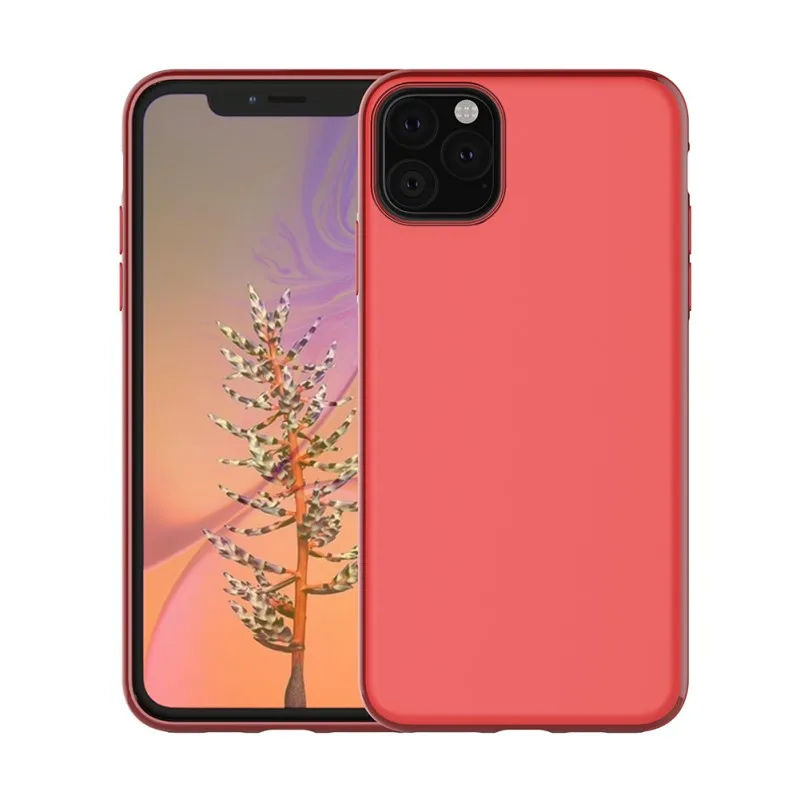 Для IPhone 11/11 Pro/Max TPU протектор Противоударный задняя крышка из углеродного волокна