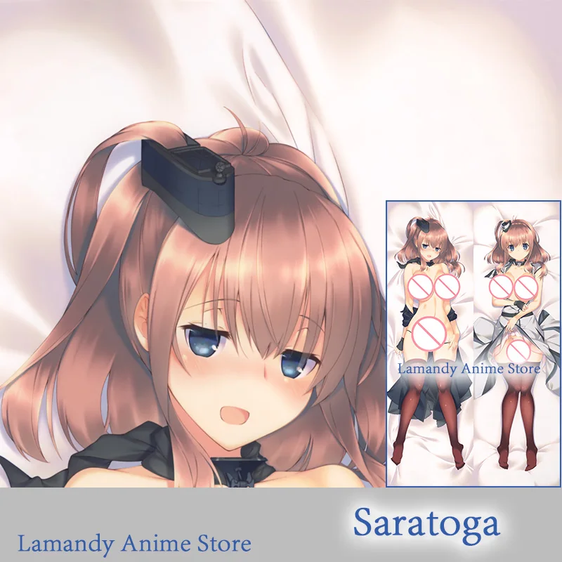 

Двусторонняя наволочка Dakimakura Anime Saratoga Kantai