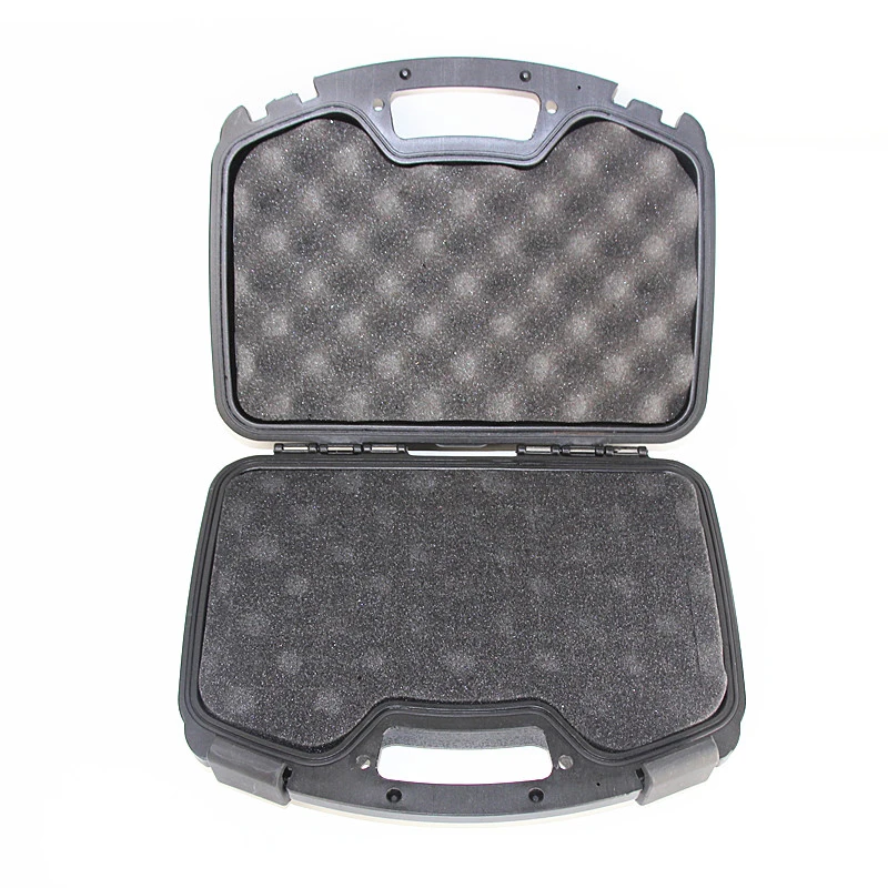 

Waterproof ABS Airsoft Pistol Gun Case Tactical Handgun Storage Case Plastic Hard Box Double Lock Military Hunting Carry Boxes