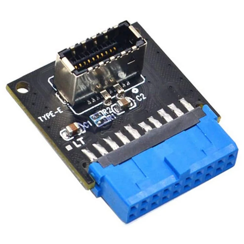 5 шт. Usb 3 1 Разъем передней панели к 0 20pin Заголовок R для материнской платы карты 20P