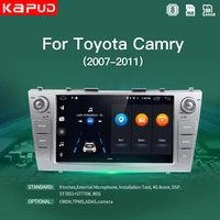 kapud 9android 10 0 4g car radio stereo multimedia player for toyota camry 2007 2008 2009 2010 2011 bt gps navigation wifi swc