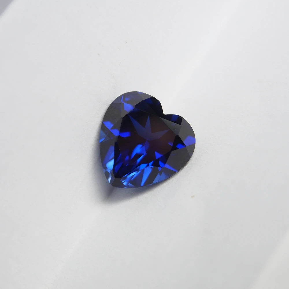 Королевский синий сапфир 8 шт 5x5 мм маленький размер 34 # корунд качество 5A