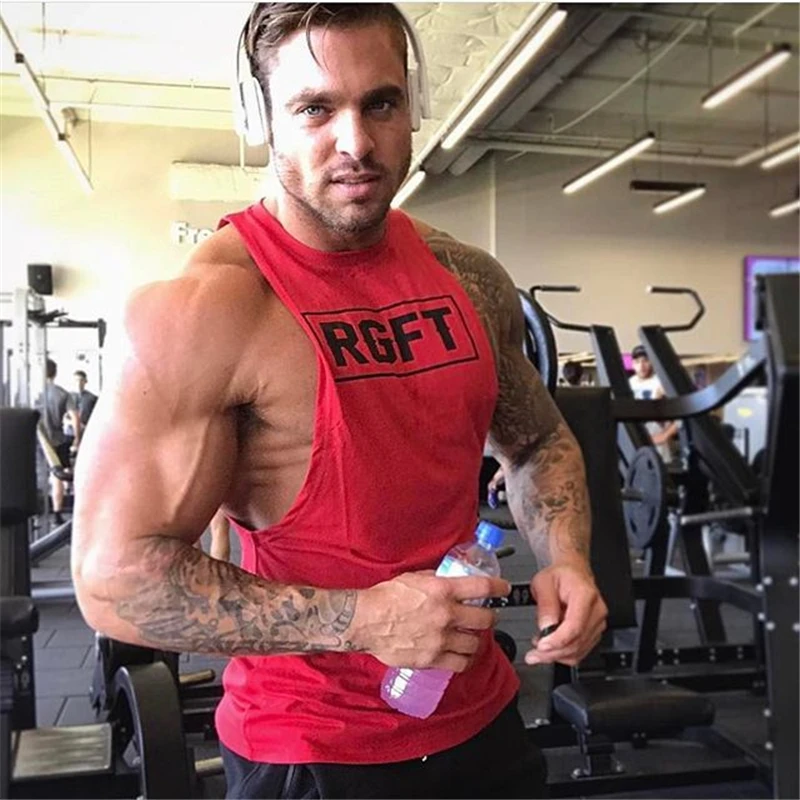 Для мужчин мальчиков Повседневное революции бак для топ жилет бодибилдинга