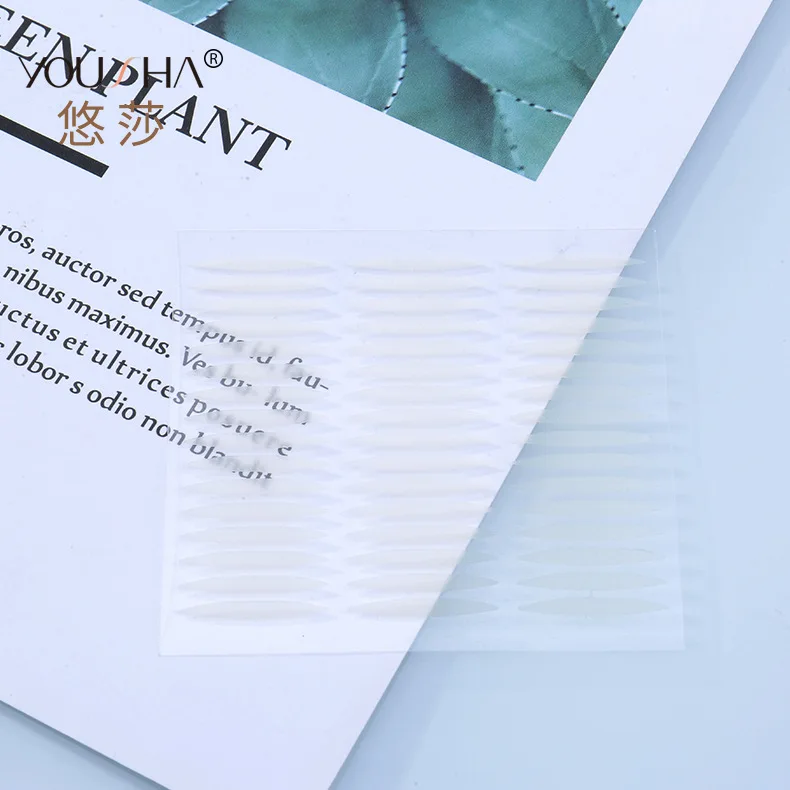 Скрытая дышащая вязкость век наклейки 48 задний мешок оливкового типа YS038 |