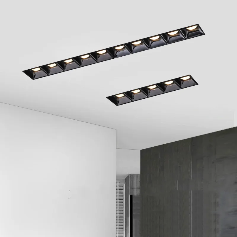 Встраиваемая светодиодная лампа монолитный блок светодиодов потолочный