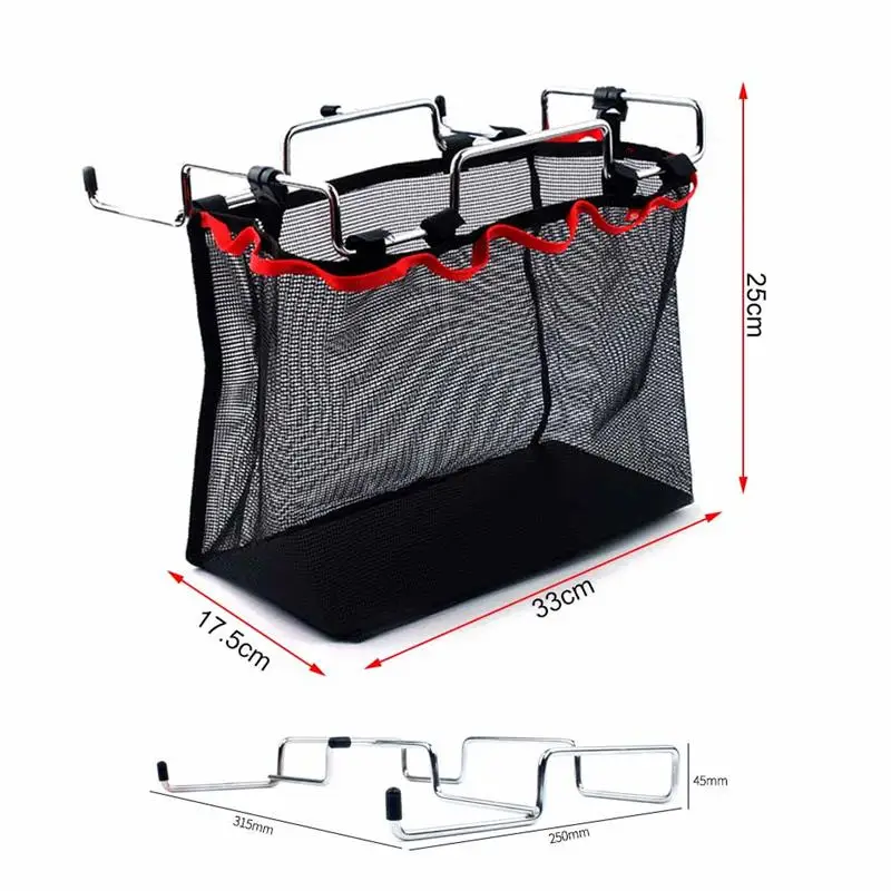 

Storage Mesh Rack Outdoor Iron Wire Tools Portable Receive Bag Picnic Table Barbecue Kit Kitchen Sundry Net Set Accessories