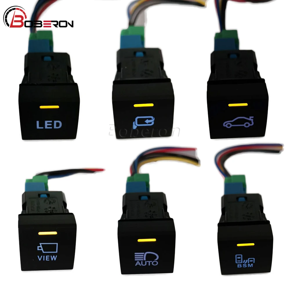 Переключатель управления зеркалом заднего вида для автомобиля СВЕТОДИОДНЫЙ