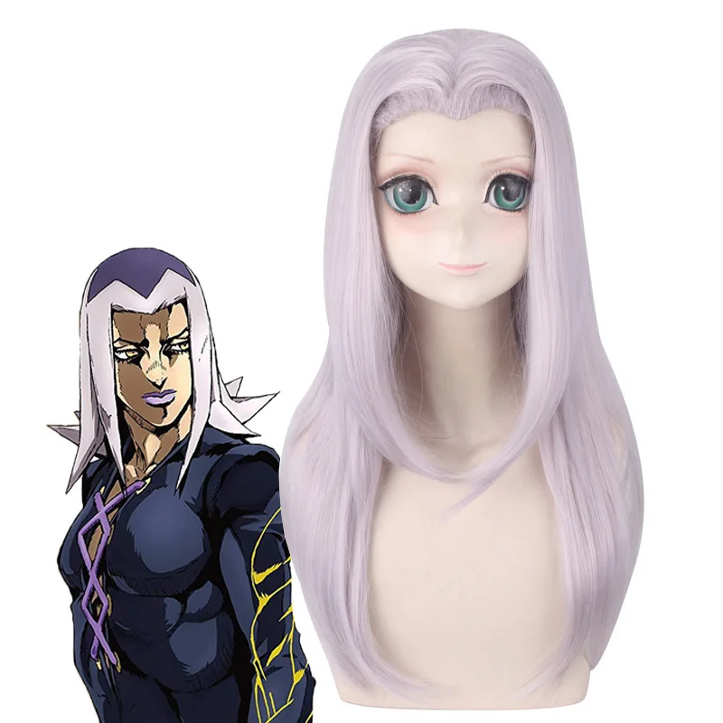 Сьерра-Леоне Abbacchio парик приключения Джоджо Золотой ветер Косплэй синтетических