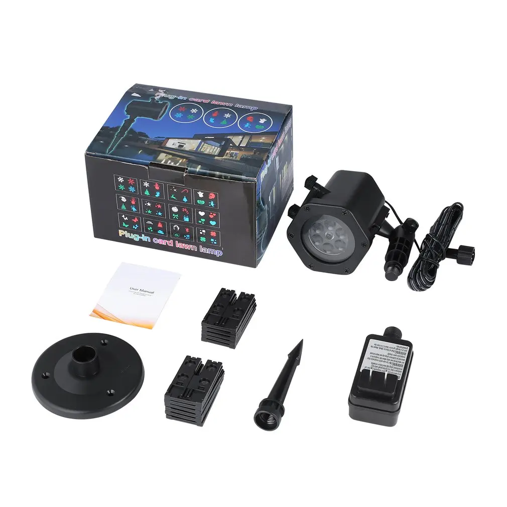 Водонепроницаемый светодиодный Ландшафтный проектор ICOCO светильник лампа для