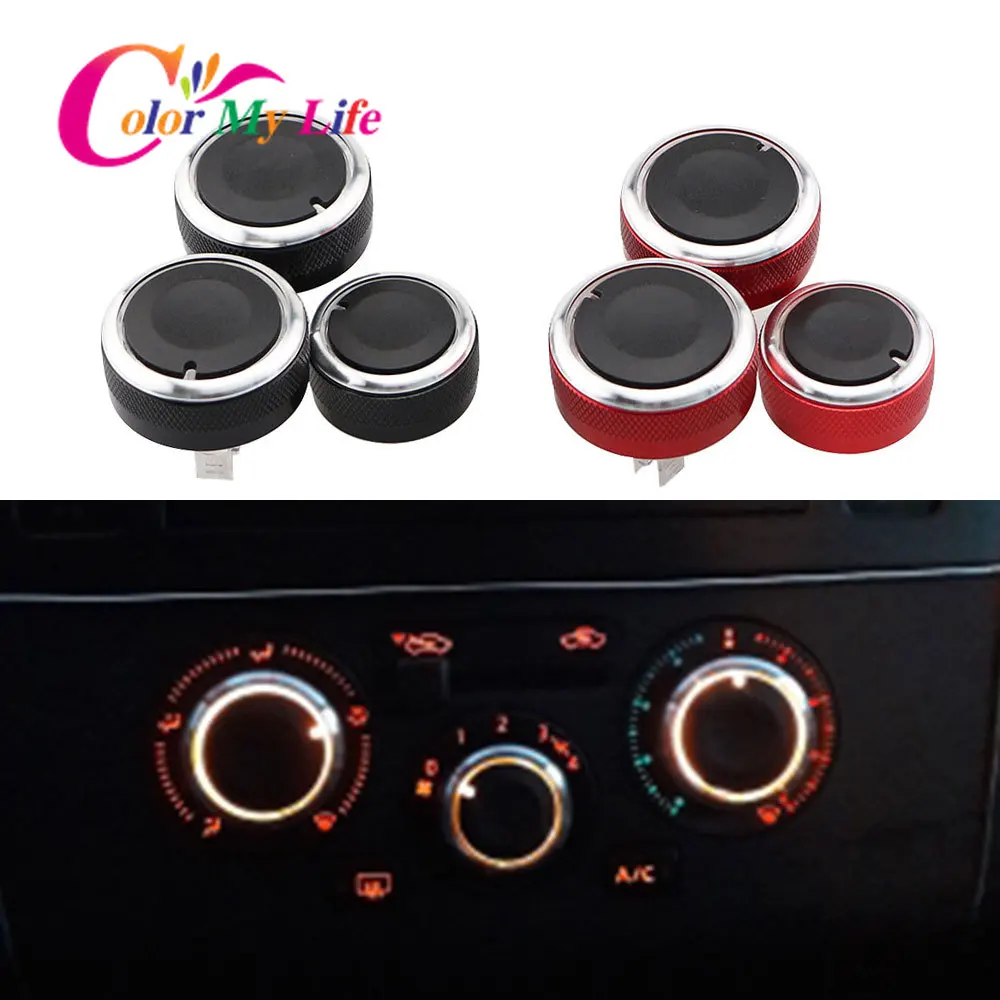 Ручка кондиционера из алюминиевого сплава Color My Life для Nissan TIIDA VN200 LIVINA 04-10 Sylphy 2012