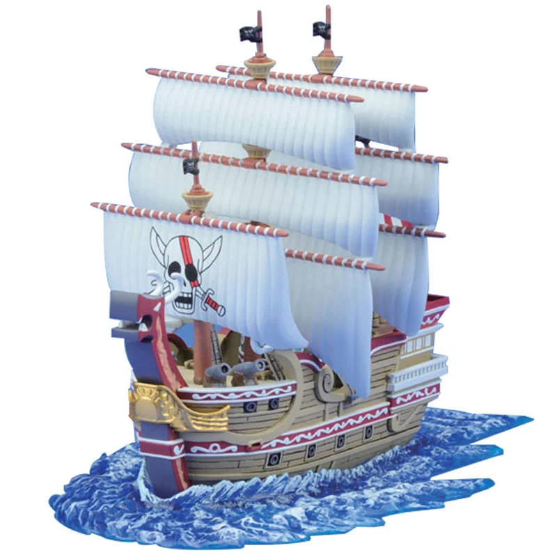 

Bandai Original Model Anime One Piece Great Ship 04 Four Emperors Shanks Redforth Assembled Toy Children's Birthday Gift
