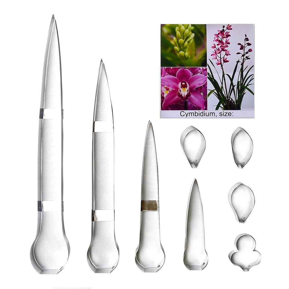 Cymbidium помадка сахарная ножи для цветов выпечки Торт украшения Полимерная глина