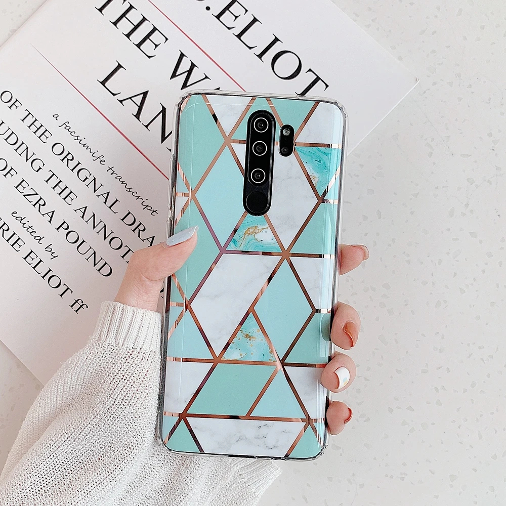 Силиконовый чехол для Xiaomi Redmi Note 8 Pro модная мягкая задняя крышка из ТПУ с