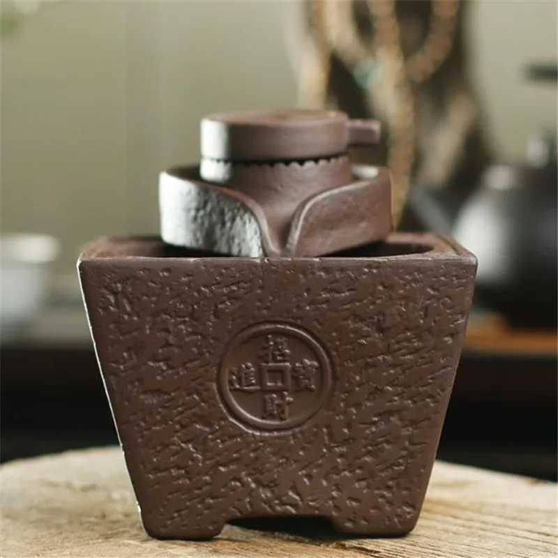 Каменная мельница керамическая курильница для благовоний горелка креативная