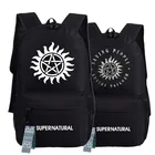 Сверхнатуральный злый рюкзак SPN, рюкзак, сумка для мужчин и женщин, унисекс, школьная сумка через плечо для путешествий, сумка для книг, подарок