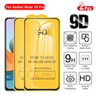 Закаленное стекло 9D с полным покрытием для Xiaomi redmi note 10 pro, Xiaomi redmi note 10 pro, 10pro, 6,67 дюйма, 2 шт.