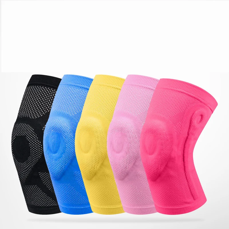 

1PCS Nylon Elastic Sports Knee Pads Breathable Support Knee Brace Running Fitness Hiking Cycling Knee Protector