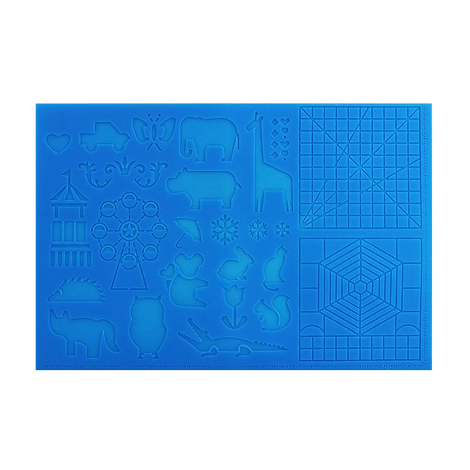 

Силиконовый коврик, шаблон для рисования, 3D Ручка, шаблон для рисования, коврик, ажурная живопись, «сделай сам», обучающие игрушки