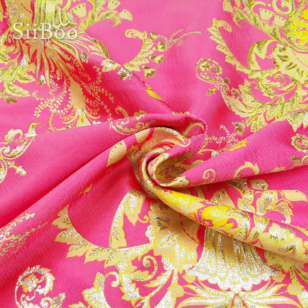 Роскошное платье в европейском стиле розовое королевское синее с цветочным