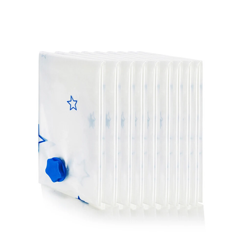 Вакуумная компрессионная сумка большая Одежда Одеяло для хранения насосная