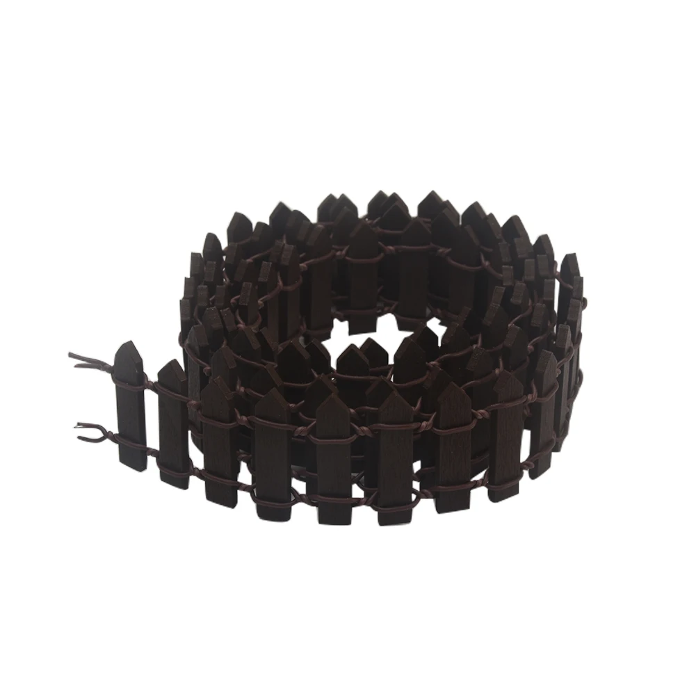 Новинка 100*5 см Сделай Сам миниатюрный маленький забор деревянное ремесло