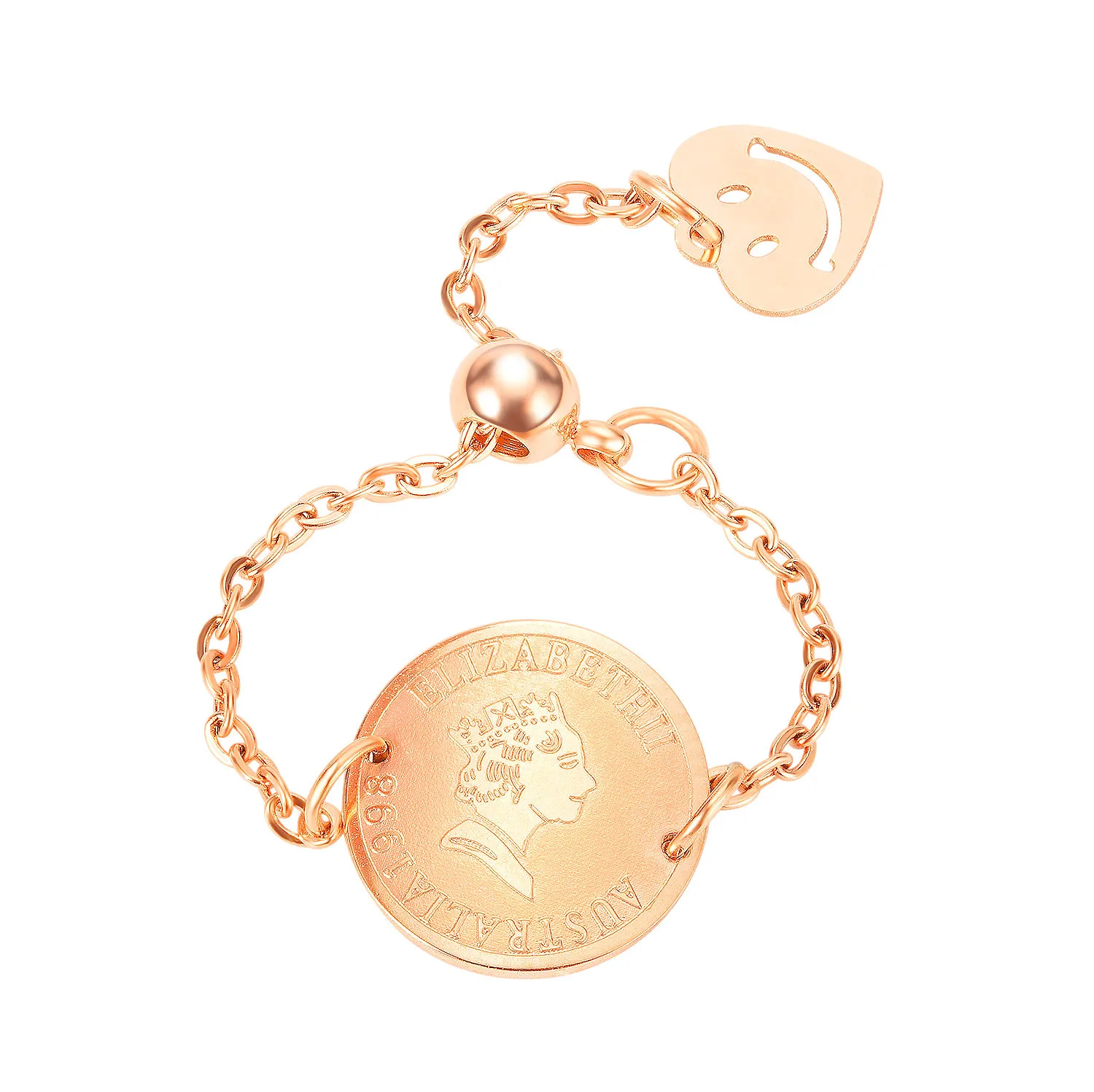 

Женское кольцо цвета розового золота BFORTUNE Time Limited, бесплатная доставка, европейский стиль, лидер продаж