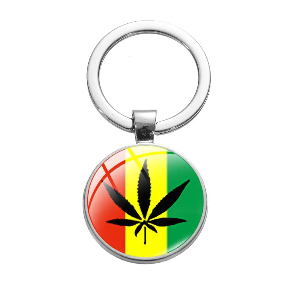Брелок CHSXY Jamaican Reggae рок певец Боб Марли фигурки искусство фото брелок для фанатов