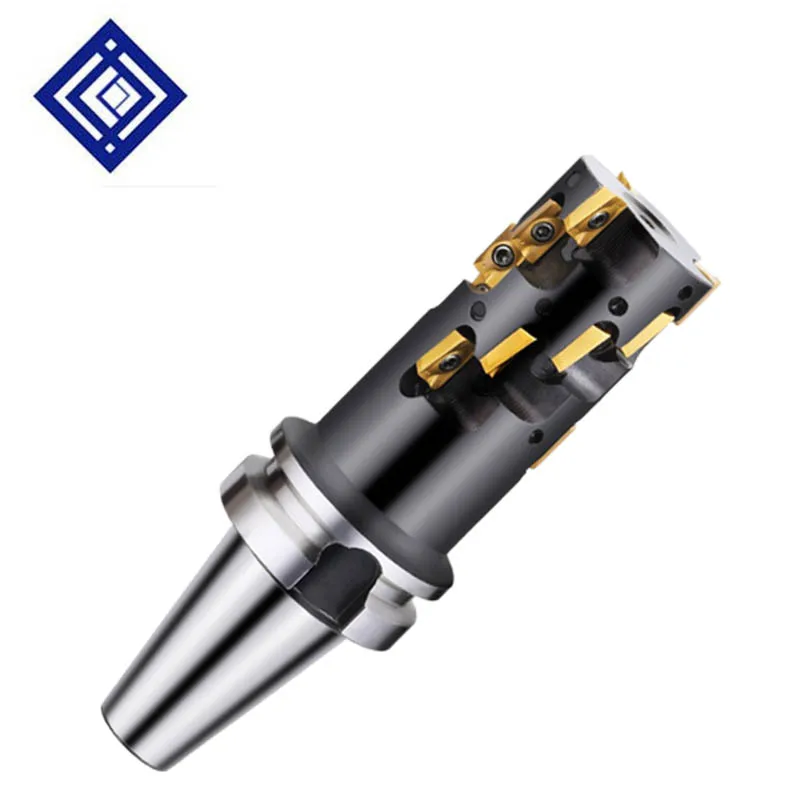 High quality corn teeth end milling cutter handle  BT40 indexable spiral end milling cutter holders