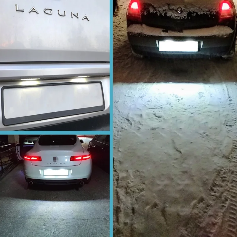 Подсветка номера Автомобиля СВЕТОДИОДНЫЙ Renault Clio 4 Megane 3 Laguna 2 Twingo Vel Satis 12 В |