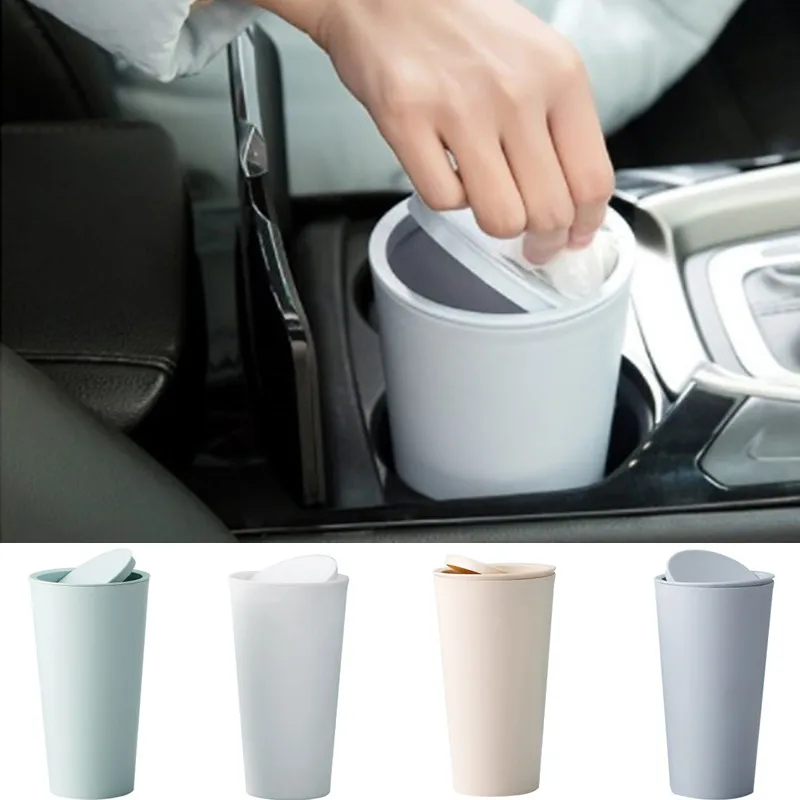 Автомобильная мусорная корзина автомобильная контейнер для мусора и пыли дома