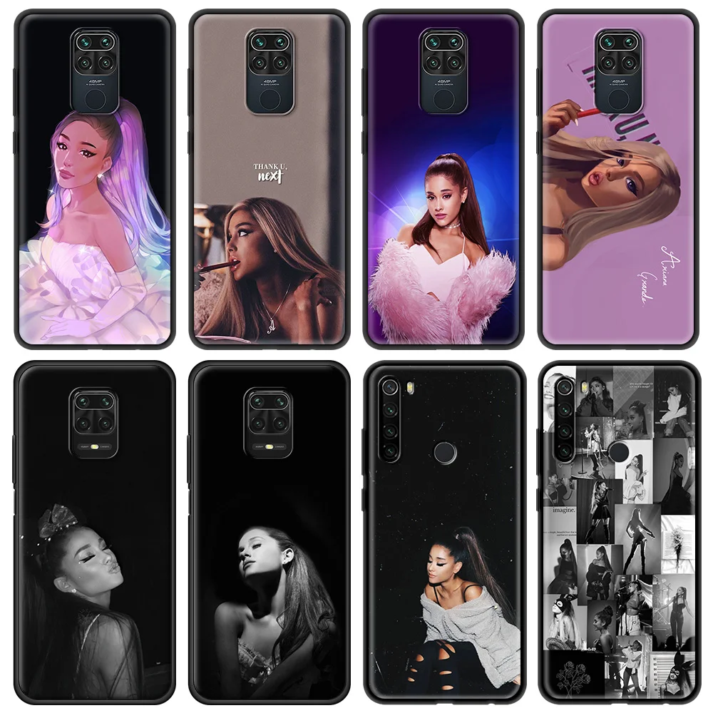 

Hot Ariana Grande Phone Case For Redmi Note 10 K40 Pro Max Plus 9 8 Pro 9S 8T 7 9A 9C 8A 7A Shockproof Back Cover Coque