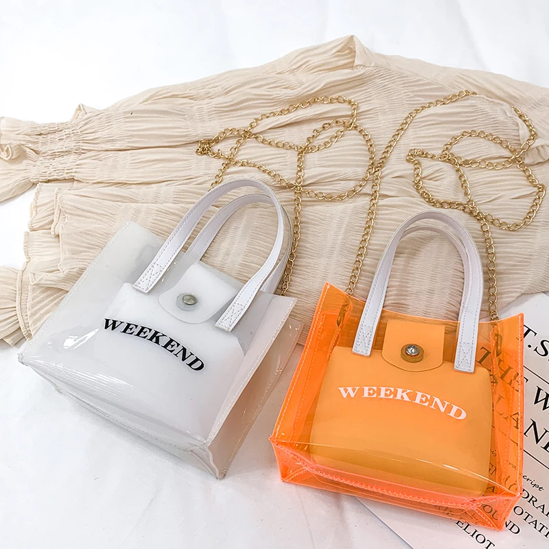 Летняя женская сумка мессенджер из искусственного ПВХ 2020| |