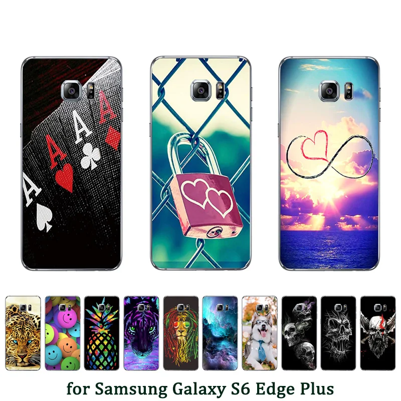 Силиконовый чехол для мобильного телефона чехлы Samsung Galaxy S6 кромки P G928 полной