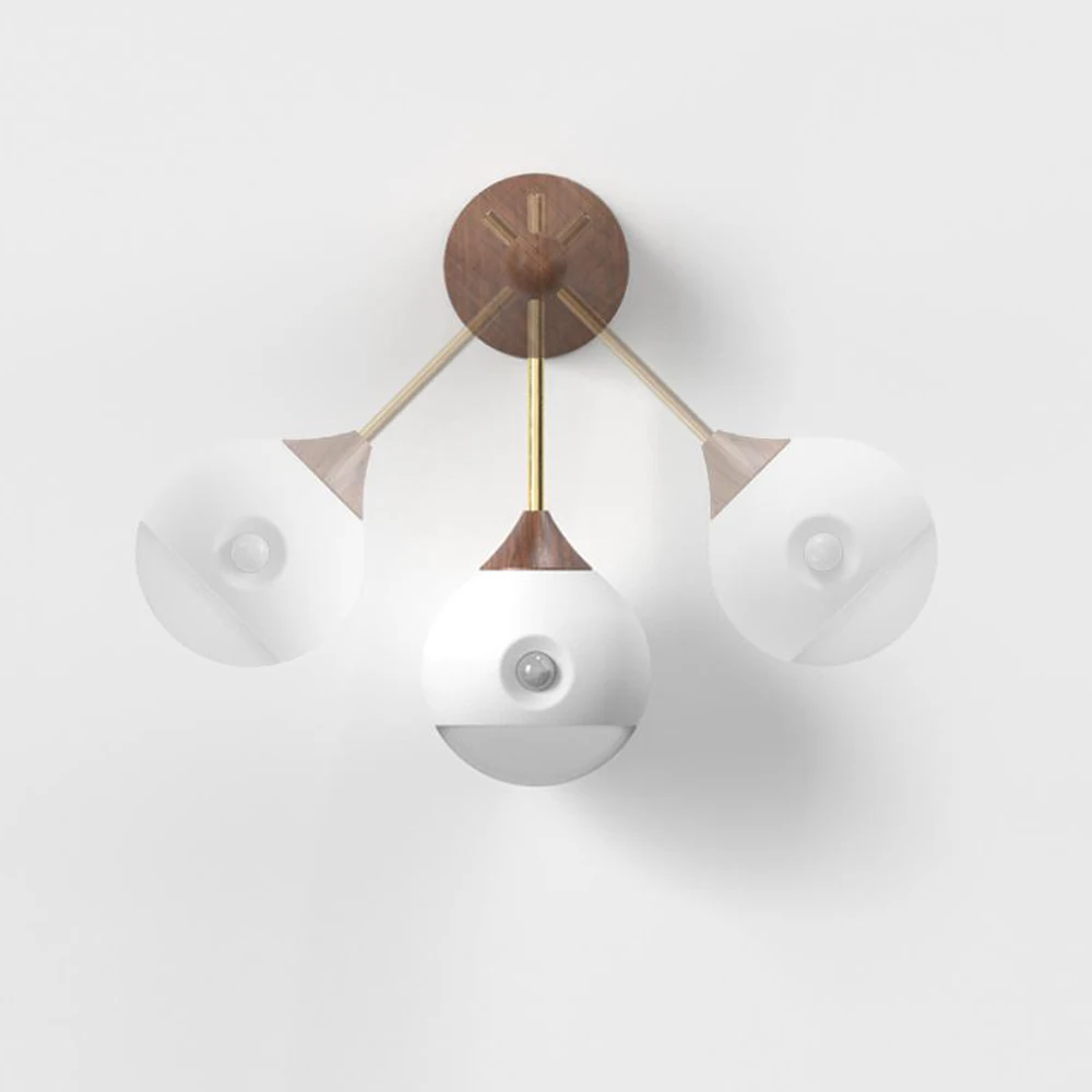 

SUNNY Night Light Smart Sensor Night Light Infrared Induction USB Charging Removable Lamp For Xiaomi Smart Home Use